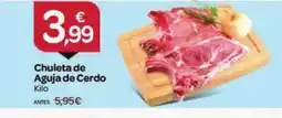 Supermercados El Jamón Chuleta de Aguja de Cerdo oferta