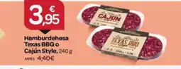 Supermercados El Jamón Hamburdehesa Texas BBQ o Cajún Style oferta