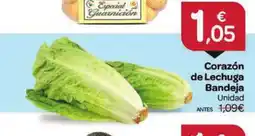 Supermercados El Jamón Corazón de Lechuga Bandeja oferta