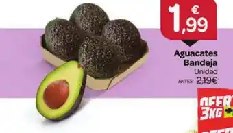 Supermercados El Jamón Aguacates Bandeja oferta