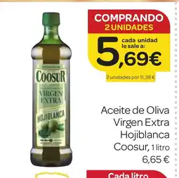 Supermercados El Jamón COOSUR Aceite de Oliva Virgen Extra Hojiblanca oferta