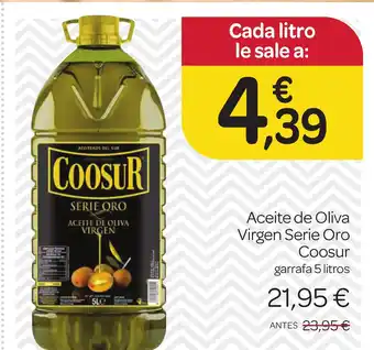 Supermercados El Jamón COOSUR Aceite de Oliva Virgen Serie Oro oferta