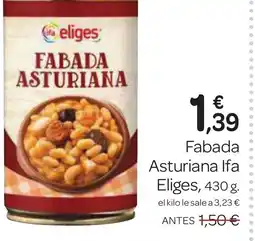 Supermercados El Jamón IFA ELIGES Fabada Asturiana oferta