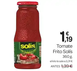 Supermercados El Jamón SOLIS Tomate Frito oferta