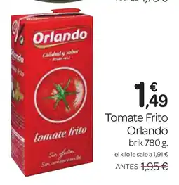 Supermercados El Jamón ORLANDO Tomate Frito oferta