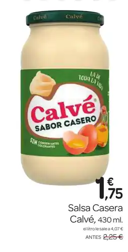 Supermercados El Jamón CALVÉ Salsa Casera oferta