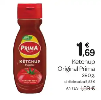 Supermercados El Jamón PRIMA Ketchup Original oferta