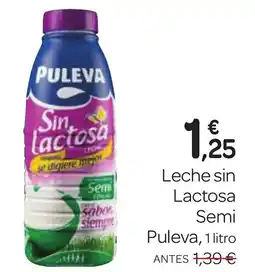 Supermercados El Jamón PULEVA Leche sin Lactosa Semi oferta