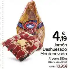 Supermercados El Jamón MONTENEVADO Jamón Deshuesado oferta