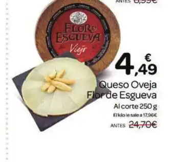 Supermercados El Jamón FLOR DE ESGUEVA Queso Oveja oferta