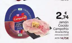 Supermercados El Jamón CAMPOFRIO Jamón Cocido oferta