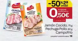Supermercados El Jamón CAMPOFRIO Jamón Cocido,Pechuga Pollo oferta