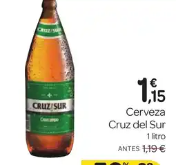 Supermercados El Jamón CRUZ DEL SUR Cerveza oferta