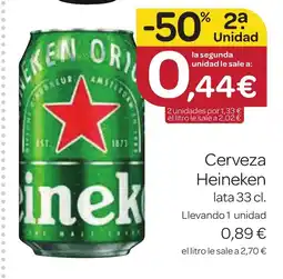 Supermercados El Jamón HEINEKEN Cerveza oferta