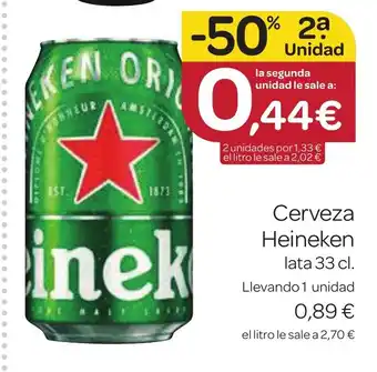 Supermercados El Jamón HEINEKEN Cerveza oferta