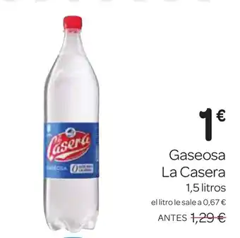 LA CASERA Gaseosa