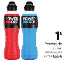 Supermercados El Jamón POWERADE oferta