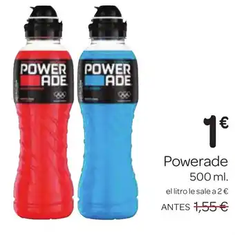 Supermercados El Jamón POWERADE oferta