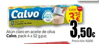CALVO Atún claro en aceite de oliva