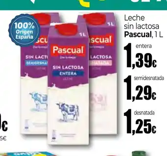 PASCUAL Leche sin lactosa