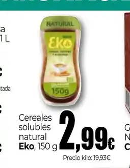 UDACO EKO Cereales solubles natural oferta