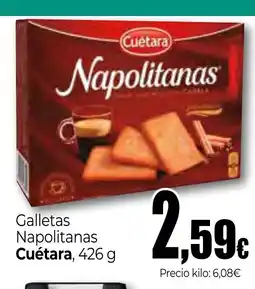 UDACO CUÉTARA Galletas Napolitanass oferta
