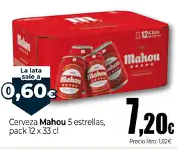 UDACO MAHOU Cerveza 5 estrellas oferta