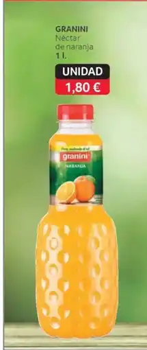 GM Cash & Carry GRANINI Néctar de naranja oferta