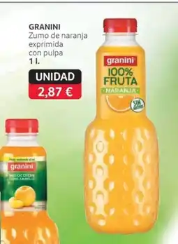 GM Cash & Carry GRANINI Zumo de naranja exprimida con pulpa oferta