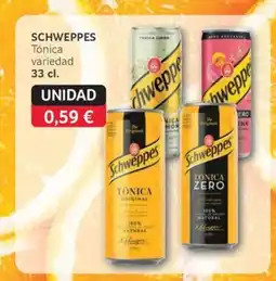 GM Cash & Carry SCHWEPPES Tónica variedad oferta