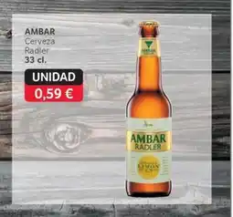 GM Cash & Carry AMBAR Cerveza Radler oferta