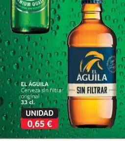 GM Cash & Carry EL ÁGUILA Cerveza sin filtrar original oferta
