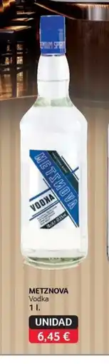 GM Cash & Carry METZNOVA Vodka oferta