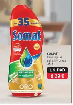 GM Cash & Carry SOMAT Lavavajillas gel anti-grasa oferta