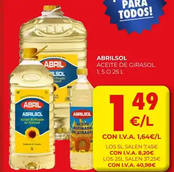 ABRILSOL Aceite de girasol