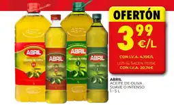 CashDiplo ABRIL Aceite de oliva suave o intenso oferta