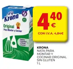 CashDiplo KRONA Nata para montar y cocinar original sin gluten oferta