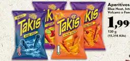 Gadis TAKIS Aperitivos Blue Heat, Intense Volcano o Fuego oferta