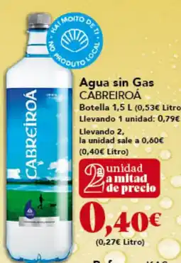 Gadis CABREIROÁ Agua sin Gas oferta