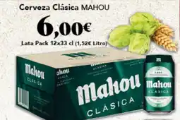 Gadis MAHOU Cerveza Clásica oferta