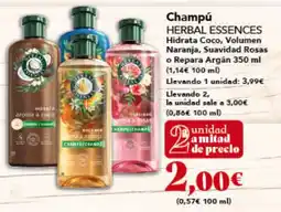 Gadis HERBAL ESSENCES Champú oferta