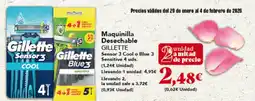 Gadis GILLETTE Maquinilla Desechable oferta