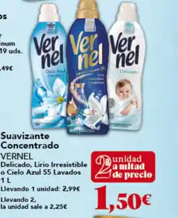 Gadis VERNEL Suavizante Concentrado oferta