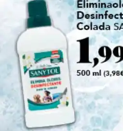 Gadis SANYTOL Eliminaolores Desinfectante Colada oferta