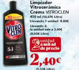 Gadis VITROCLEN Limpiador Vitrocerámica Crema oferta