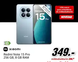 MediaMarkt Xiaomi - redmi note 15 pro 256 gb, 8 gb, ram oferta
