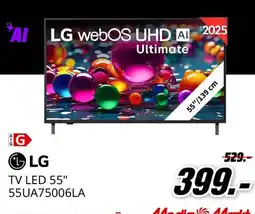 MediaMarkt Lg - tv led 55 55ua75006la oferta