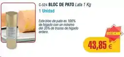 Abordo Pato - bloc de oferta