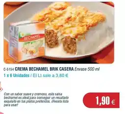 Abordo Ideal - crema bechamel brik casera oferta