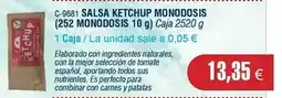 Abordo Abordo - salsa ketchup monodosis oferta